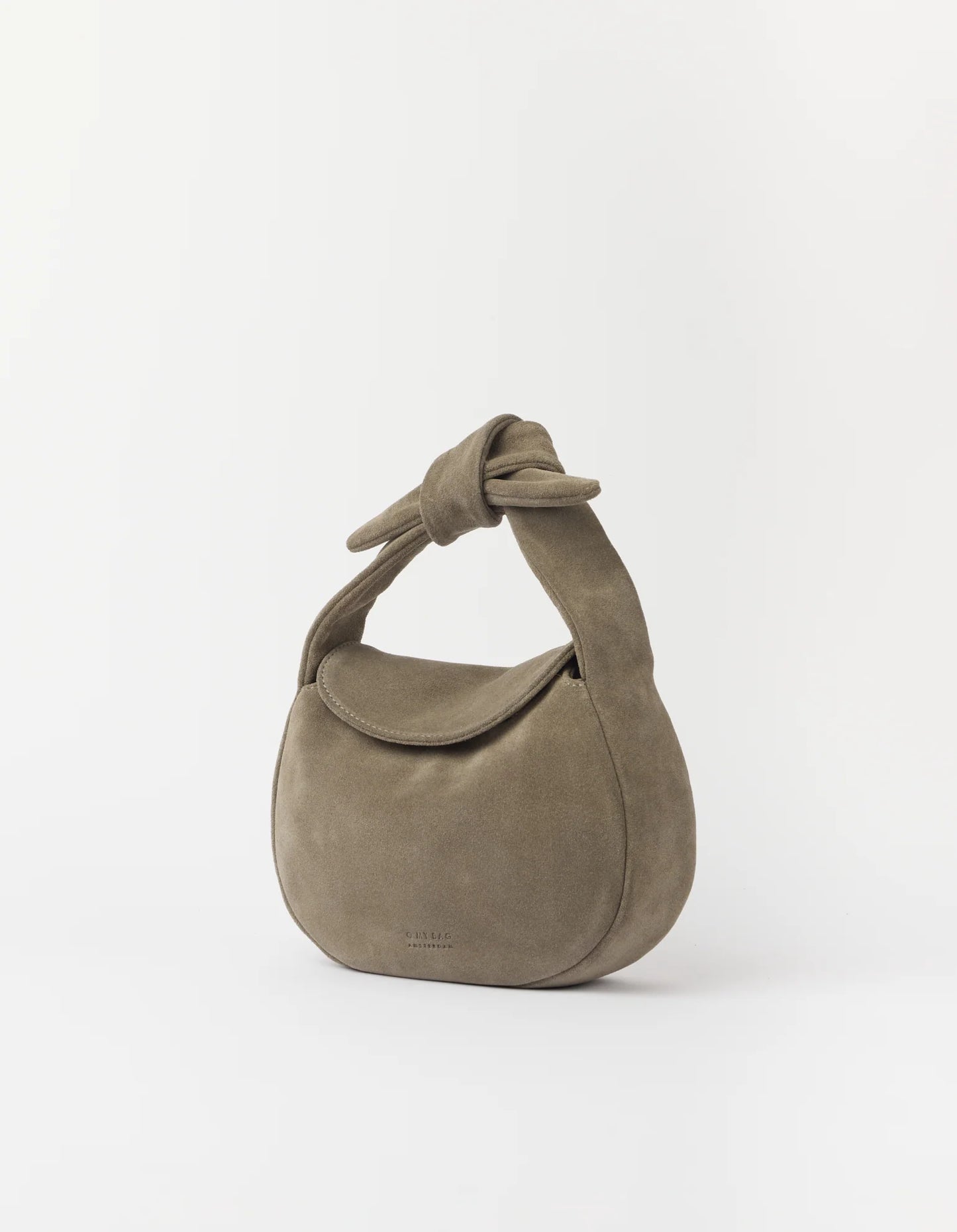O MY BAG Bag Handtasche Coco Croissant Clay Suede