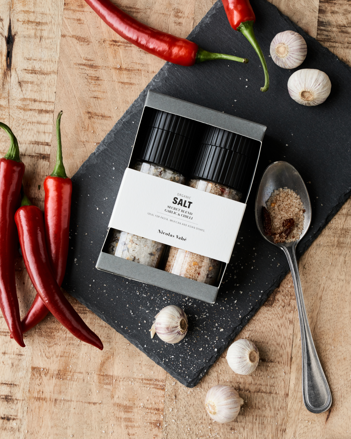 NICOLAS VAHE Geschenkset French Sea Salt & Pepper Mix
