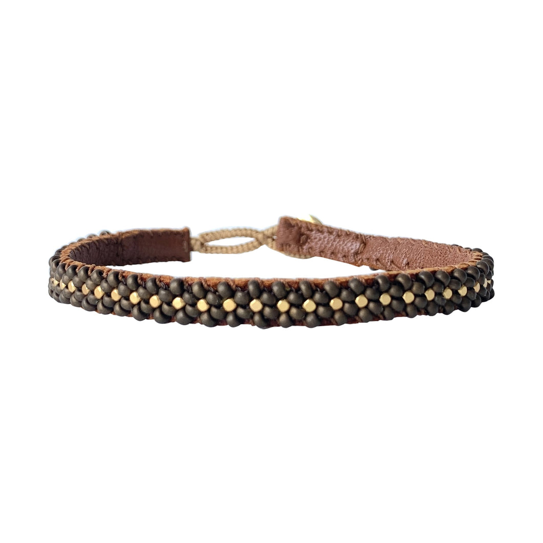 IBU Jewels Armband Lace Bronze DH06