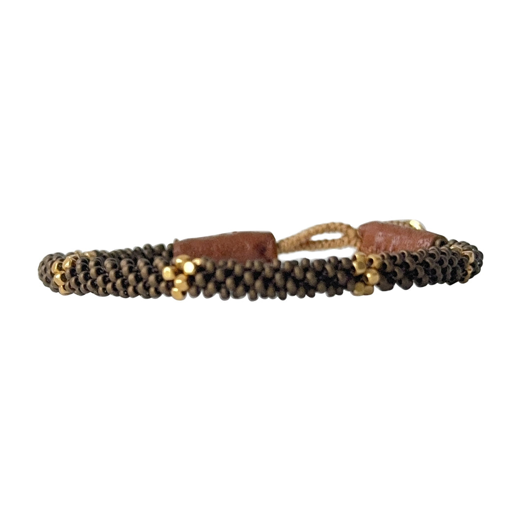 IBU Jewels Armband Cap Bundle Bronze DI06