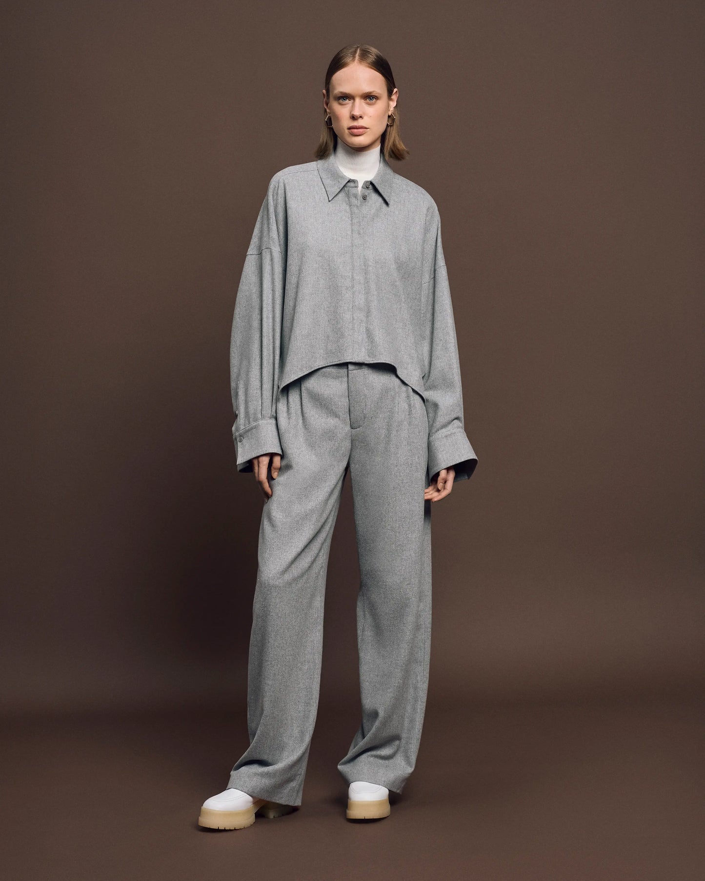 DRYKORN Bluse Oshia Grey