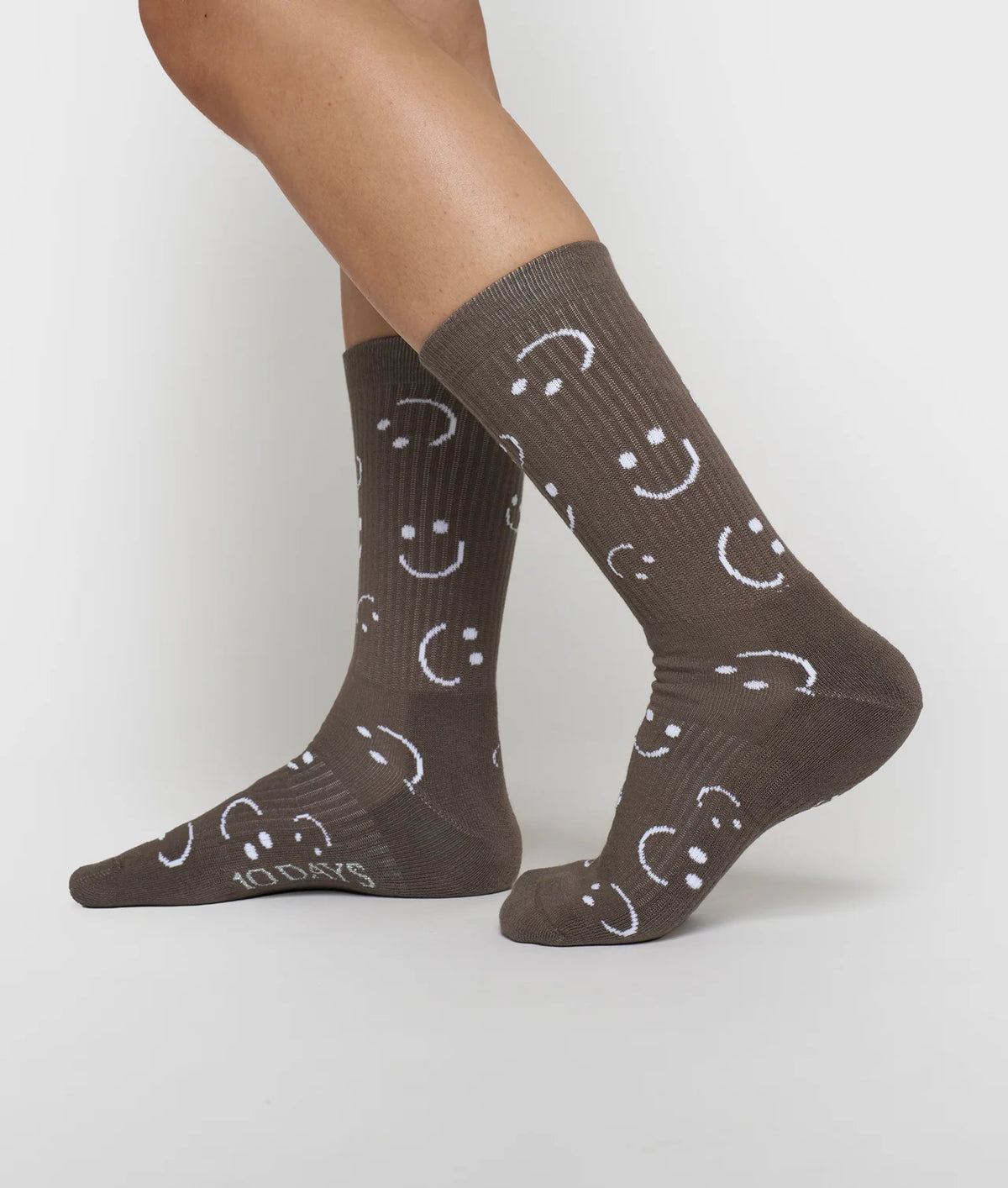 10DAYS AMSTERDAM Long Socks All Over Smile