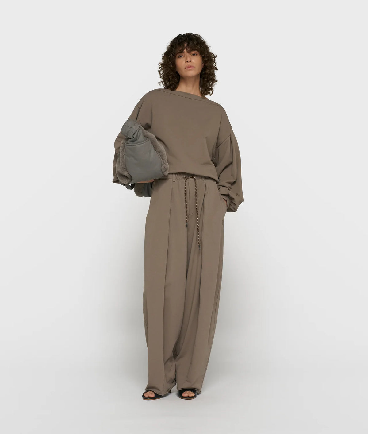 10DAYS AMSTERDAM Boatneck Top Portobello