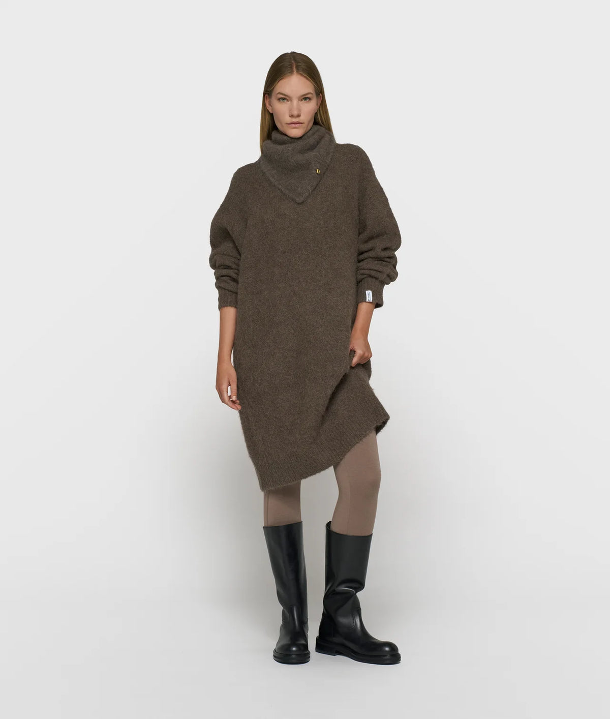 10DAYS AMSTERDAM Statement Knit Dress Portobello