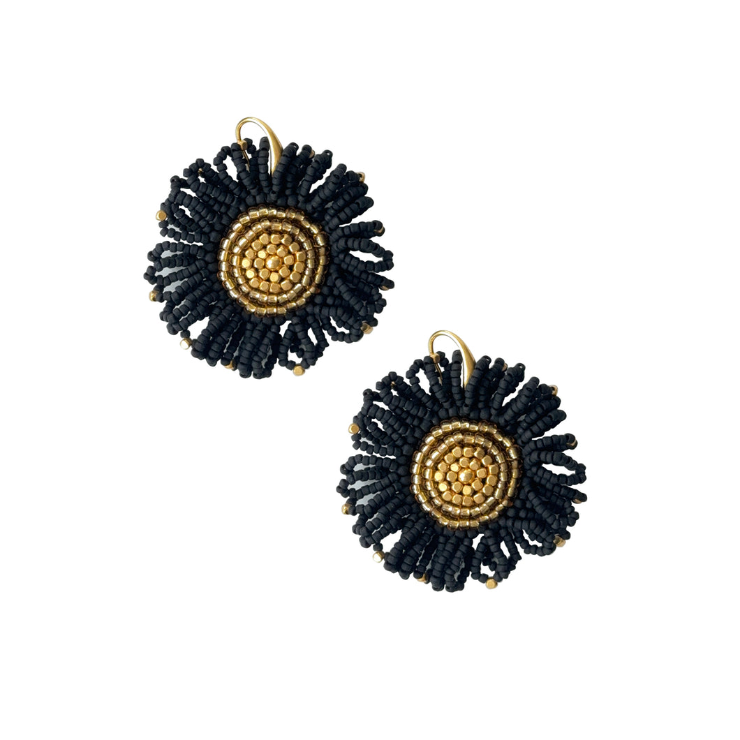 IBU Jewels Ohrhänger Mala Black EAR02