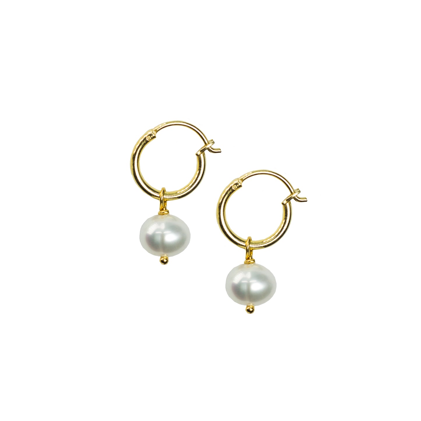 IBU Jewels Creolen Mini Pearl EM03