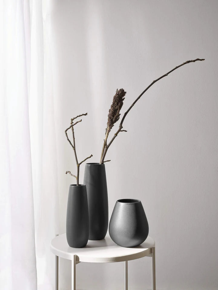 ASA SELECTION Vase black Iron Ease