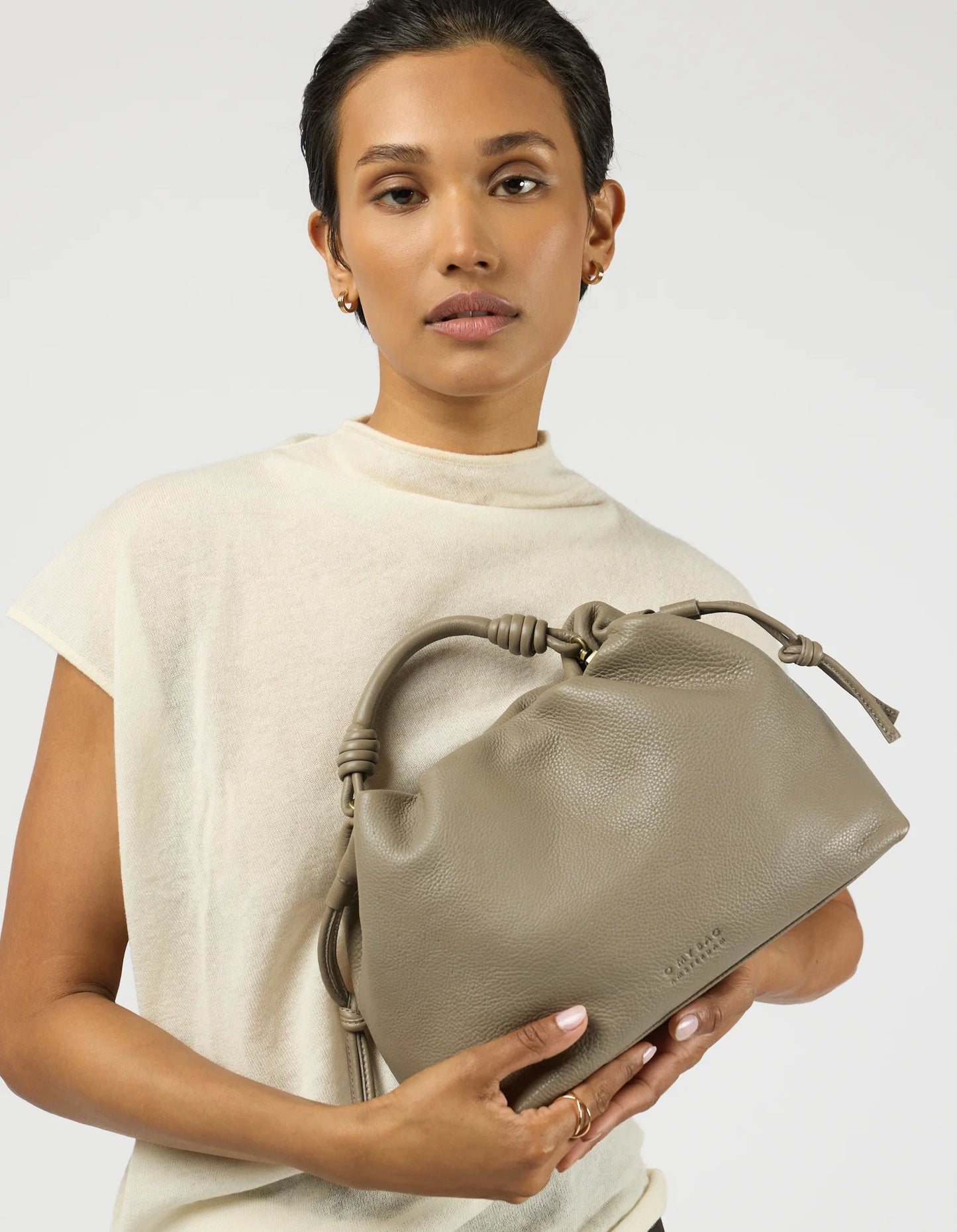 O MY BAG Bag Handtasche Kiki Midi Clay