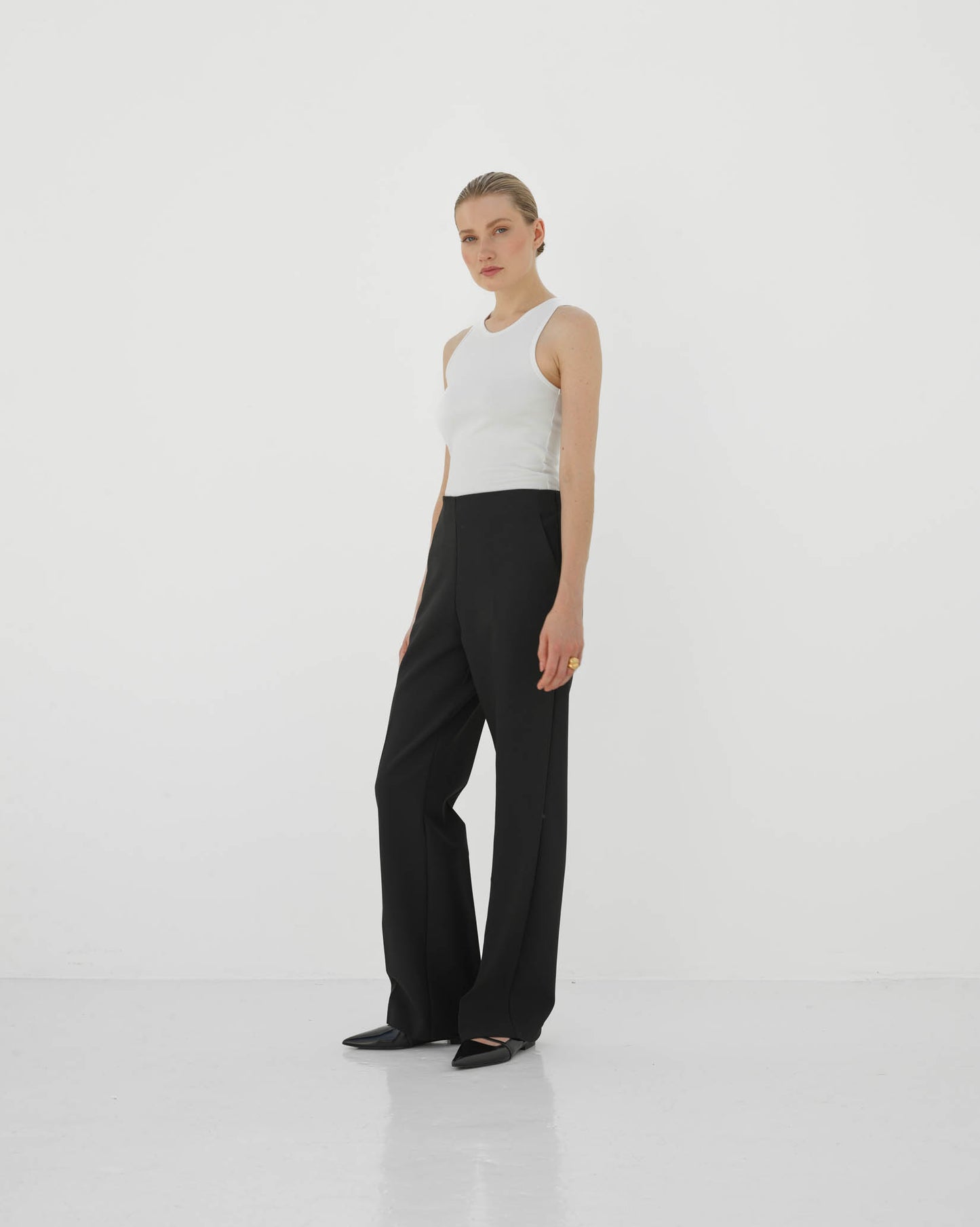 CLUB L'AVENIR Wide Pants - Hose Flo'CL Schwarz
