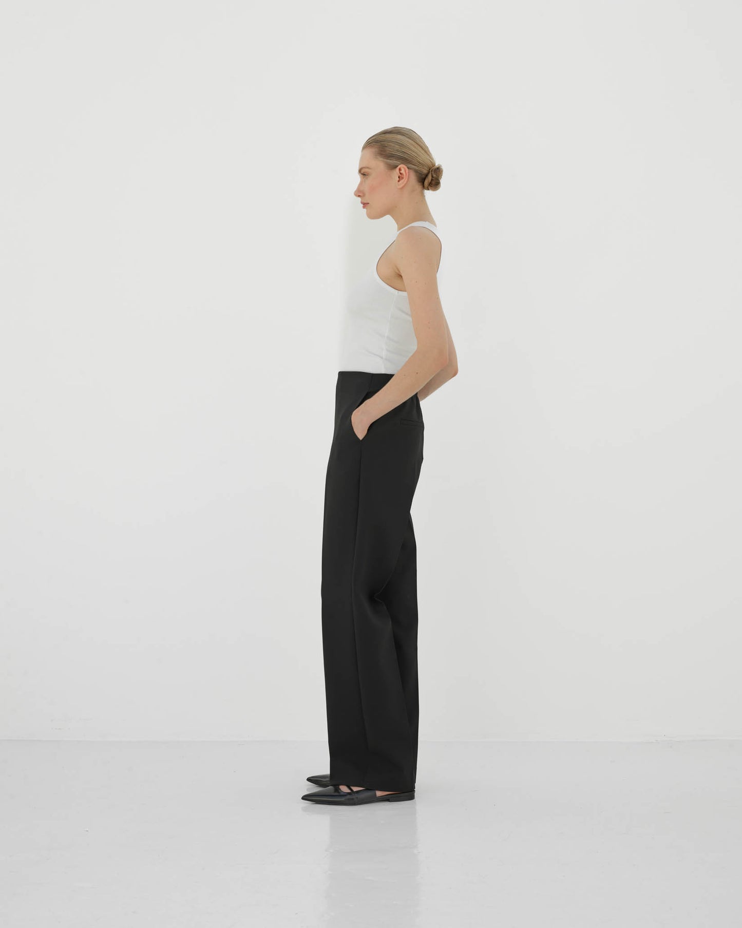 CLUB L'AVENIR Wide Pants - Hose Flo'CL Schwarz