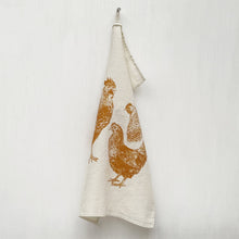 Lade das Bild in den Galerie-Viewer, FROHSTOFF Geschirrtuch Hühnertrio
