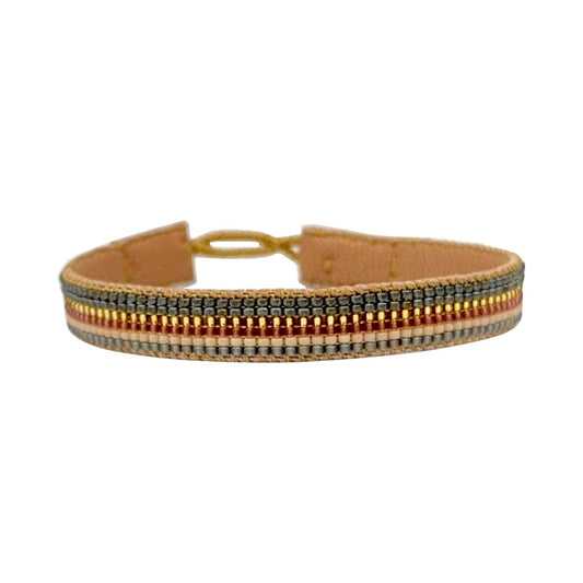 IBU Jewels Half Cuff Armband Mix Gunmetal GC04