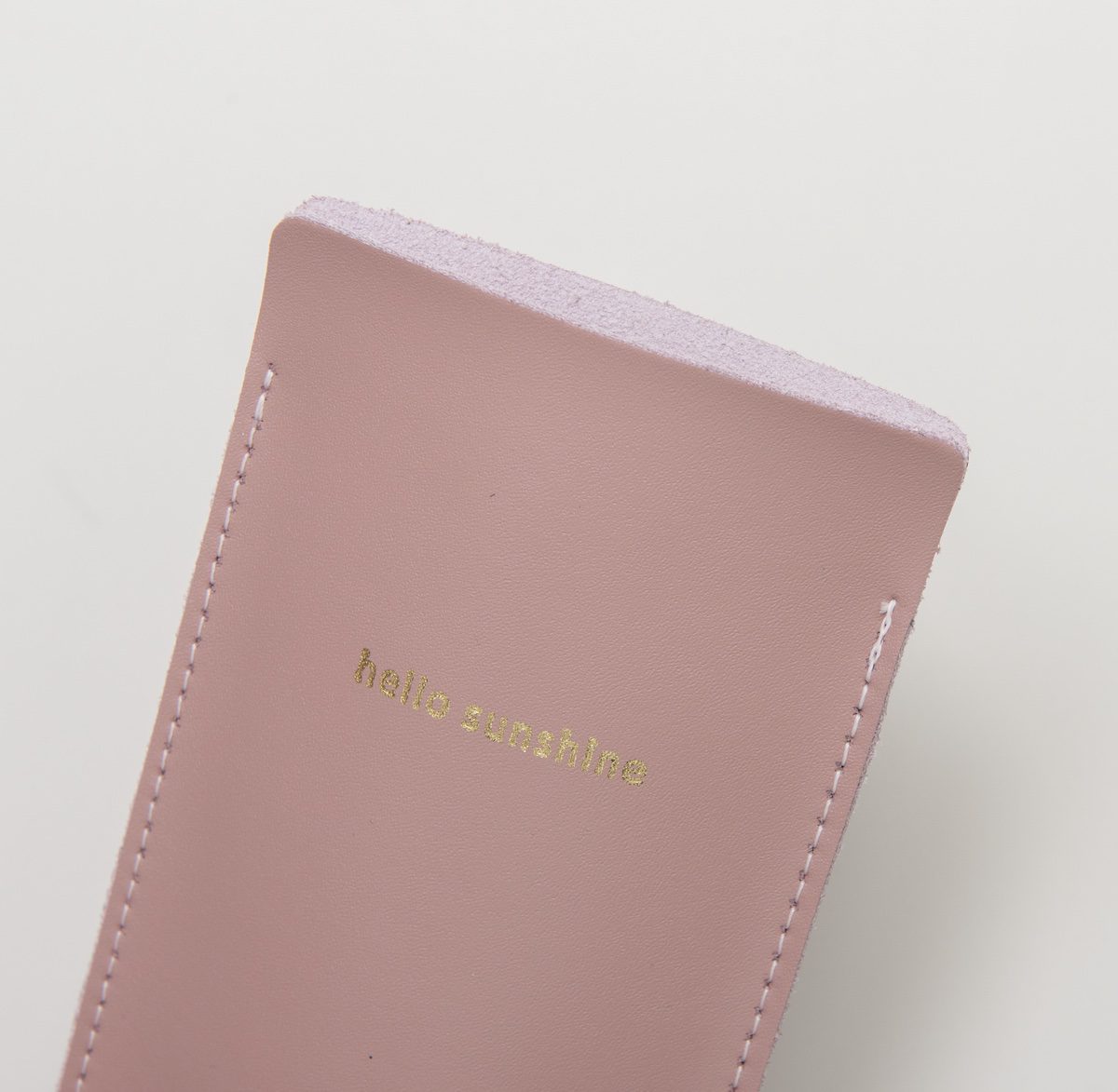 by B+K Brillenetui Hello Sunshine Soft Pink