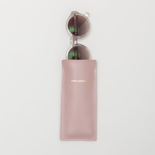 by B+K Brillenetui Hello Sunshine Soft Pink