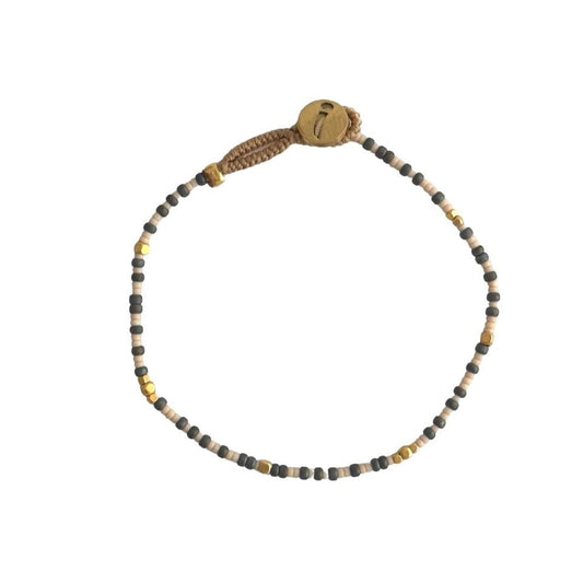 IBU Jewels Armband Lulu Raindrop Grey GN04