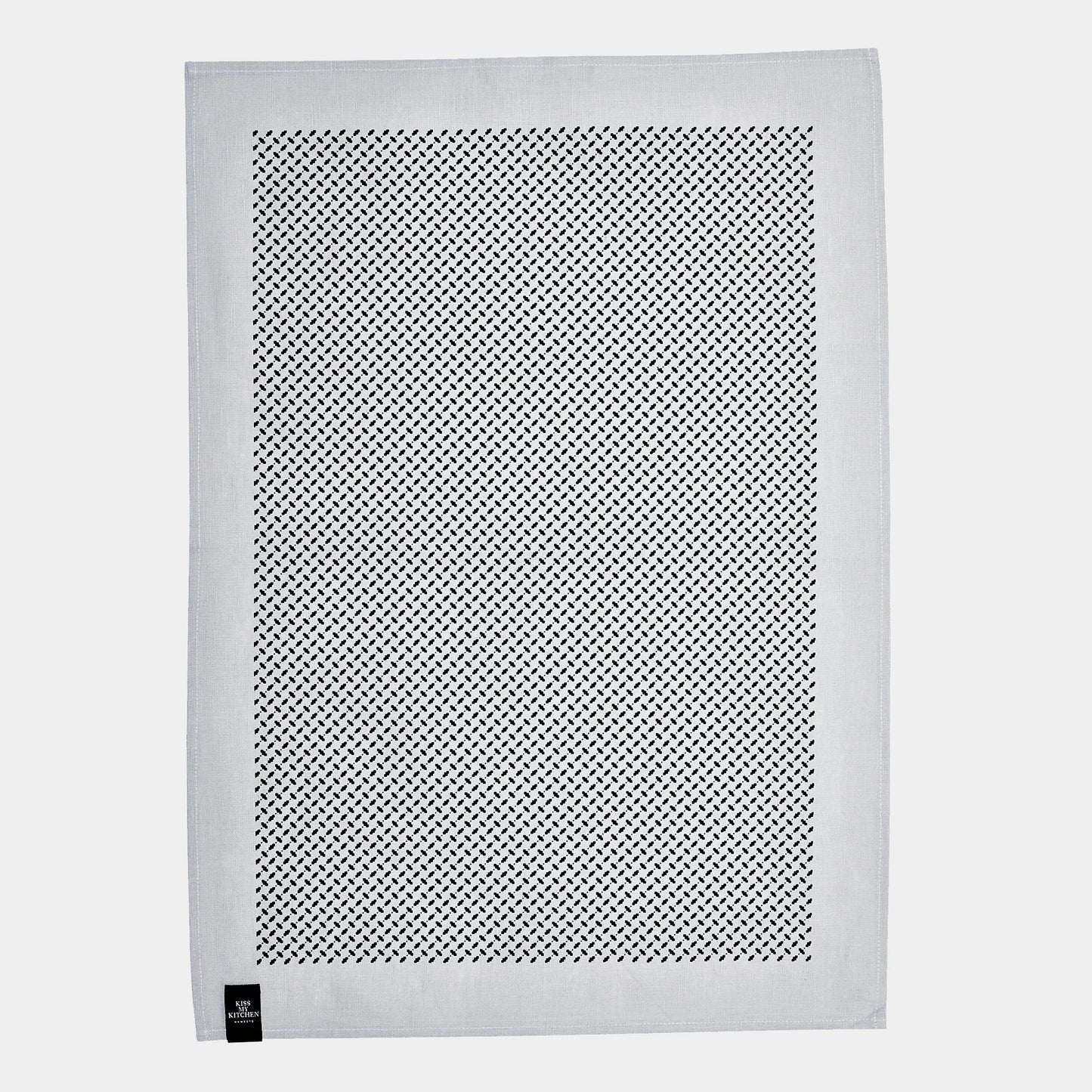 KISS MY KITCHEN Geschirrtuch Pali grey