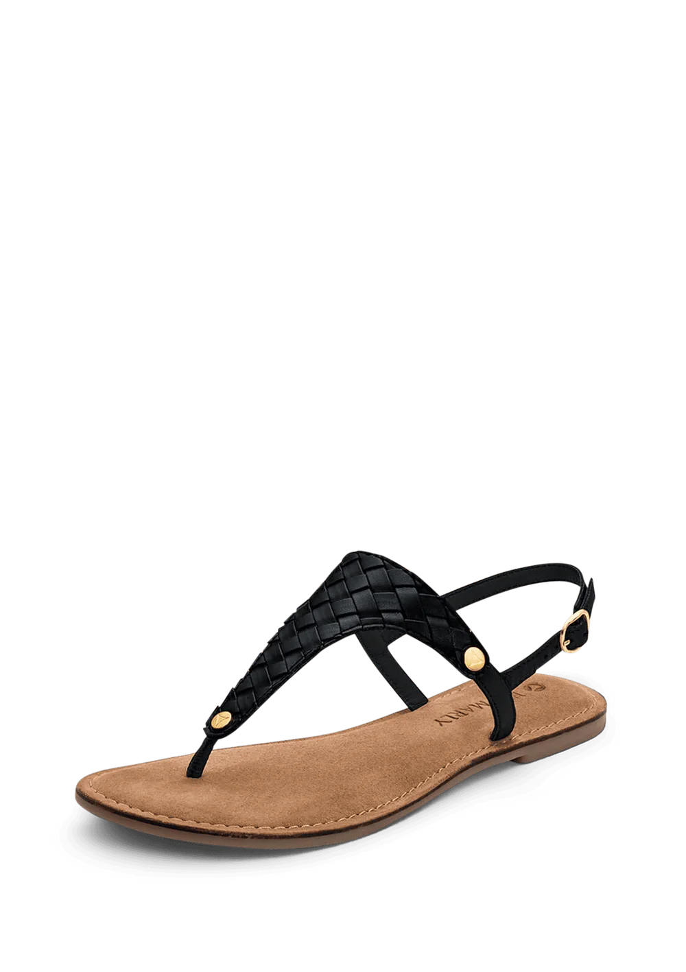 HEY MARLY Zehentrenner Topping Urban Twist Black