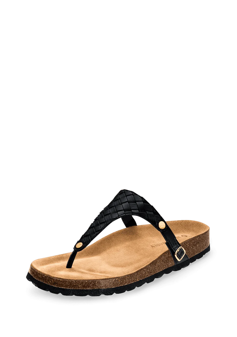 HEY MARLY Zehentrenner Topping Urban Twist Black