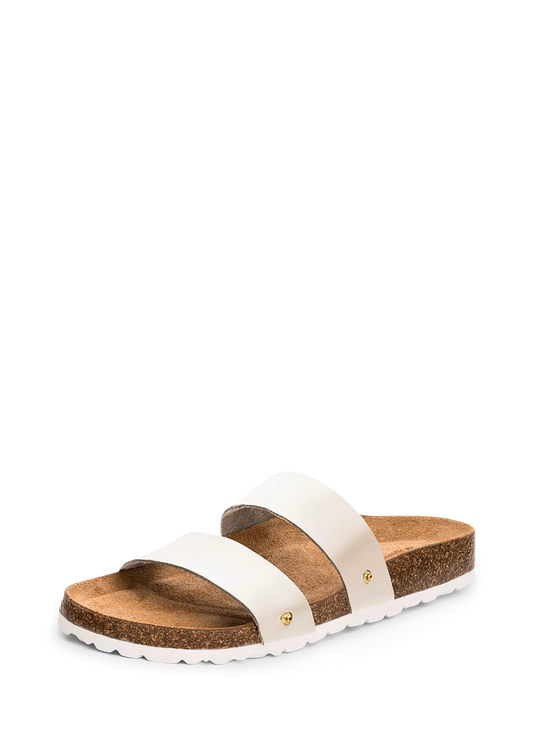 HEY MARLY Sandale Casual Cork Cream