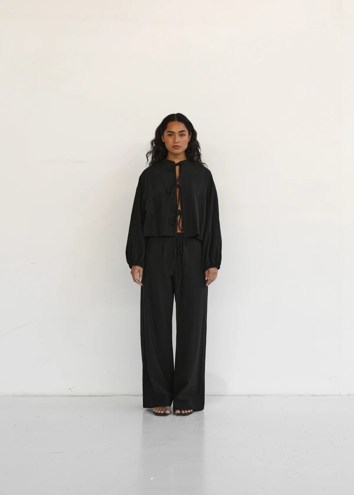 CLUB L'AVENIR Bluse Zane'CL Black