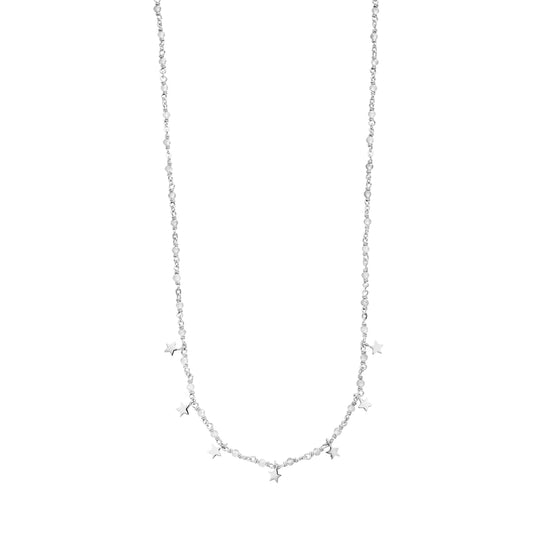 LEAF Halskette Labradorit Stars Sterlingsilber