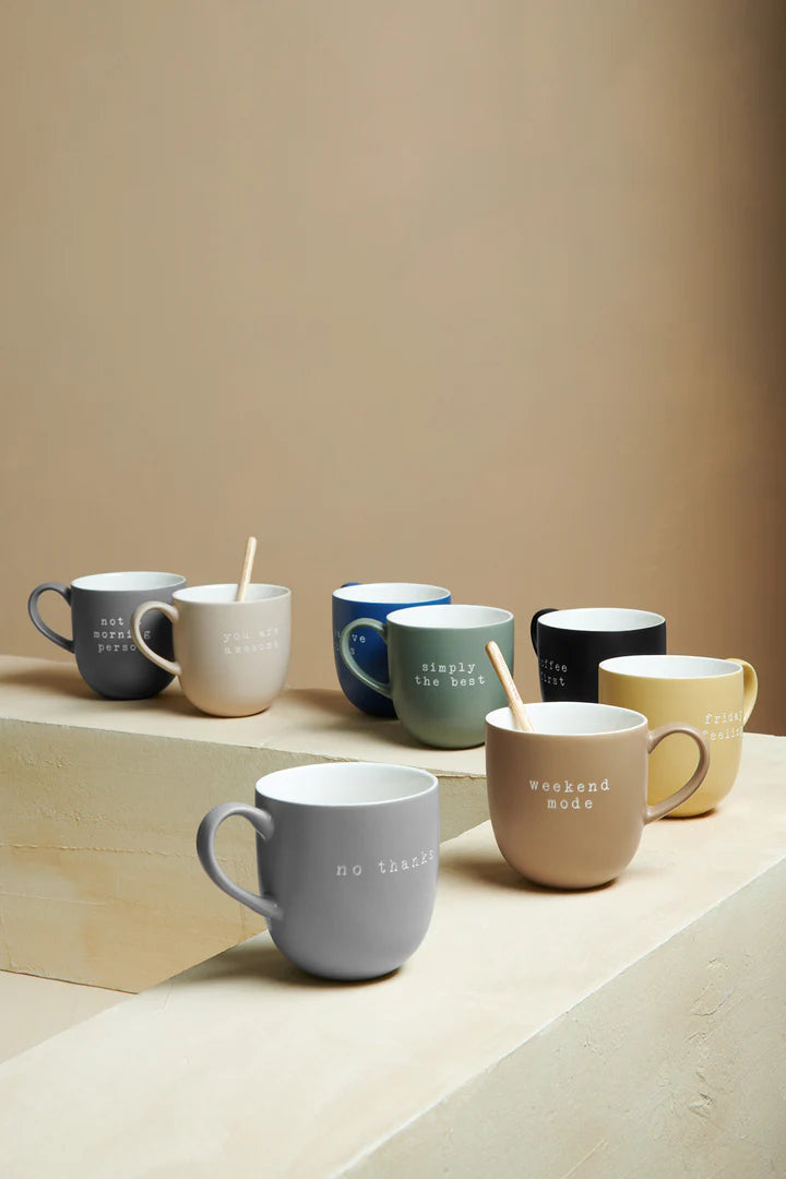 ASA SELECTION Hej! Henkelbecher - not a morning person