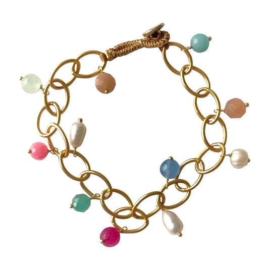 IBU Jewels Armband Circle Stones IBU09
