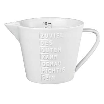 RAEDER DESIGN Messbecher Zuviel des guten