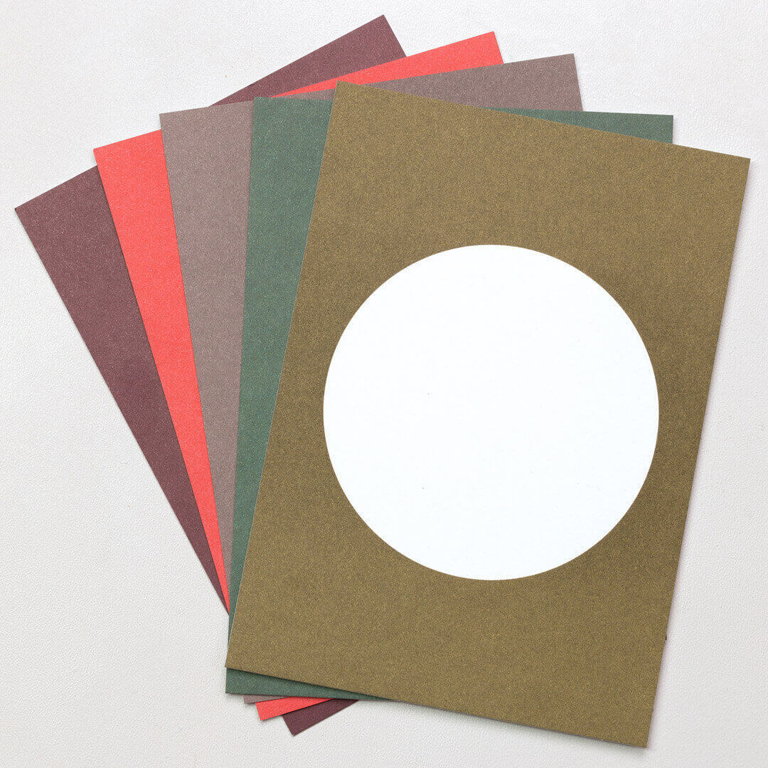 PERLENFISCHER Postkartenset Weihnachten Mix