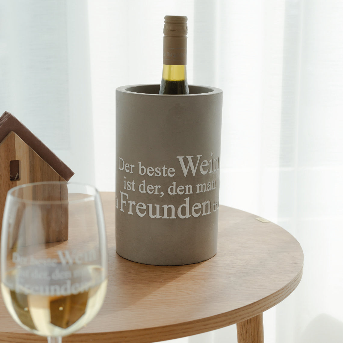 RAEDER DESIGN Weinkühler aus Beton - Der beste Wein