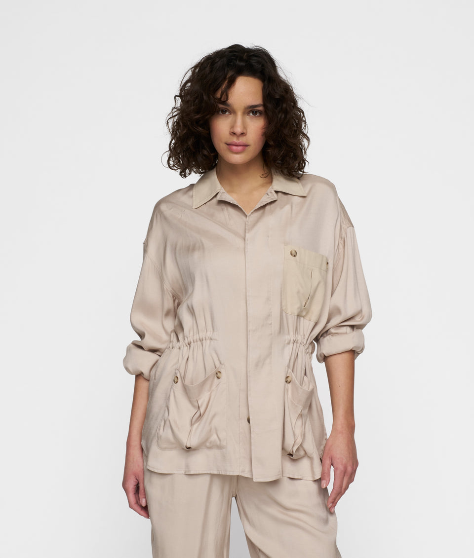 10DAYS AMSTERDAM Safari Jacket Rope