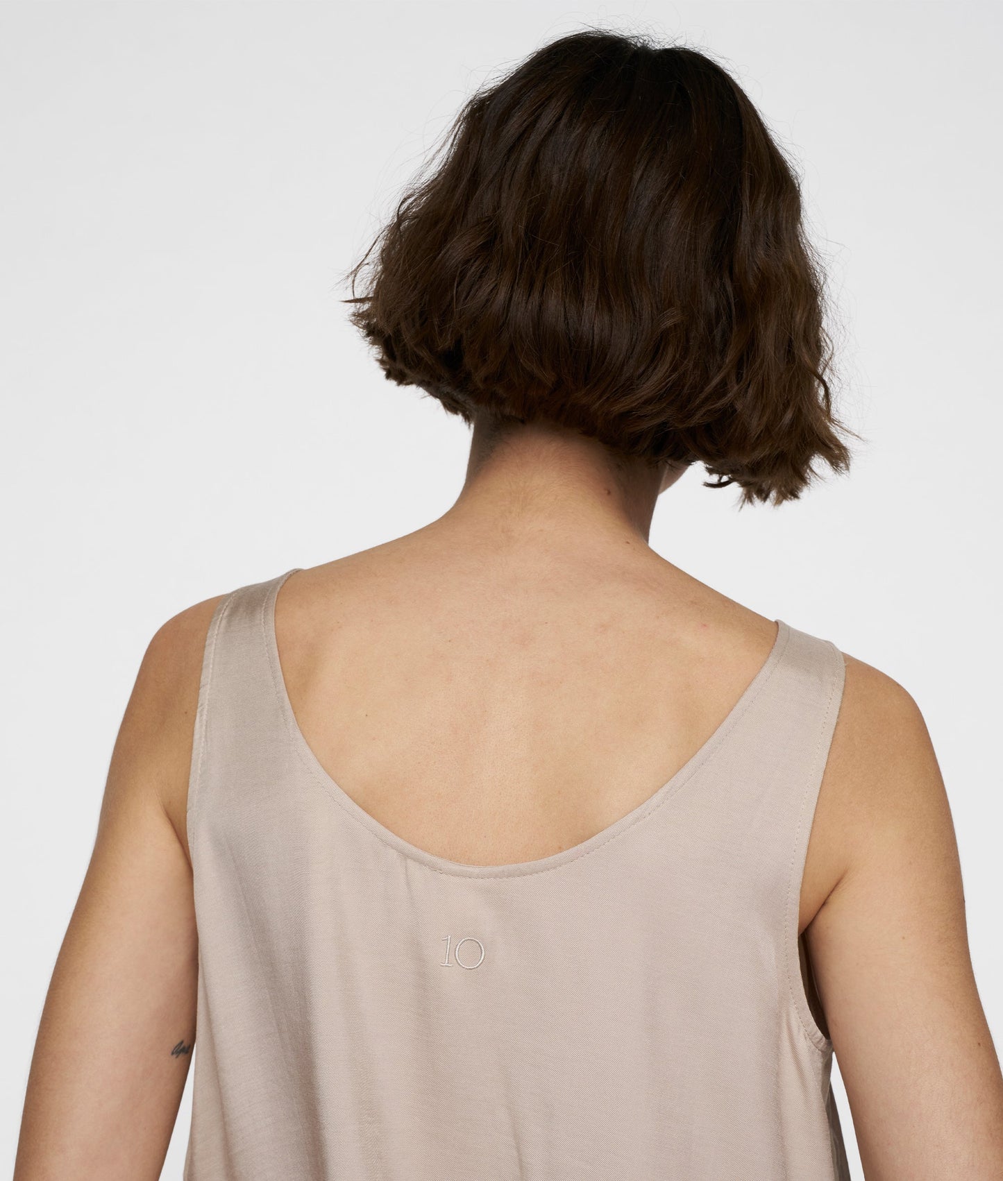 10DAYS AMSTERDAM Shiny Tank Top Rope