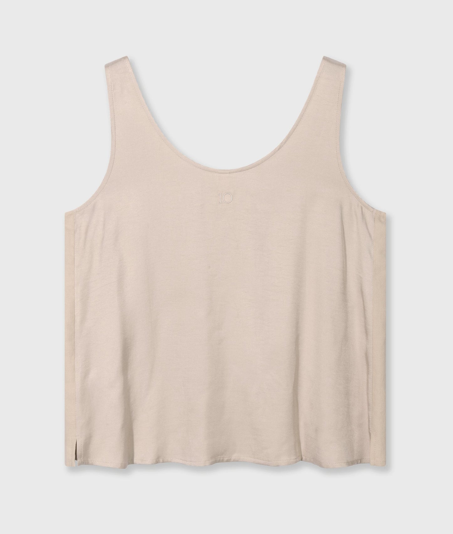 10DAYS AMSTERDAM Shiny Tank Top Rope
