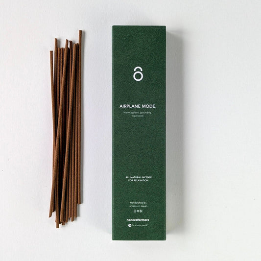 Noneedformore Natürliche Räucherstäbchen Agarwood  - Airplane Mood
