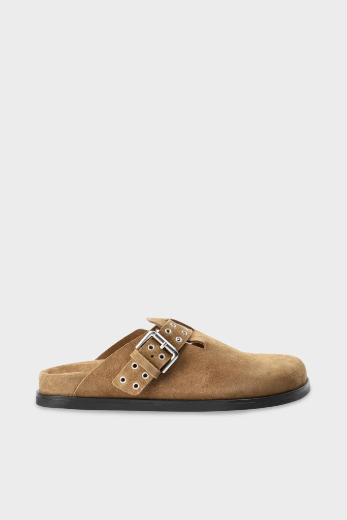 COPENHAGEN STUDIOS Pantolette CPH716 Suede New Brown