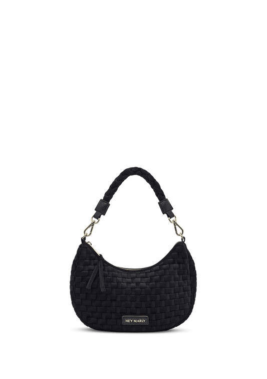 HEY MARLY Tasche Lifetime Lover Velvet S Black