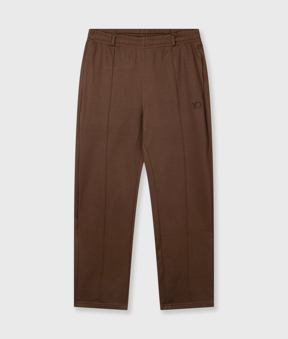 10DAYS AMSTERDAM Tapered Track Pants - Dark Truffle