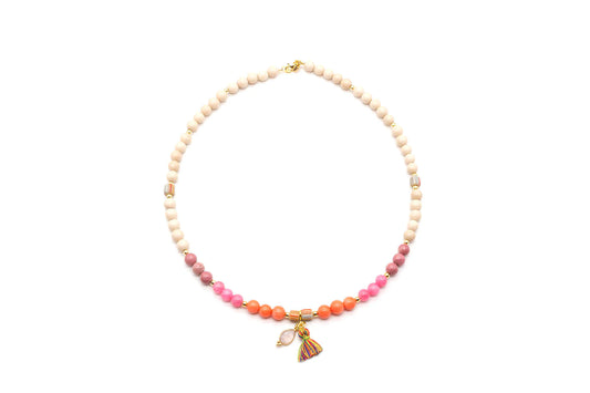 SCHMÜCKSTÜCK Kurze Malakette Summer Fizz