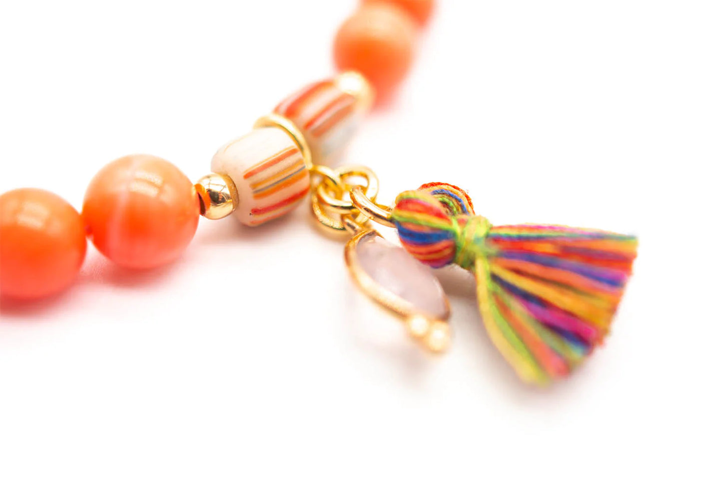SCHMÜCKSTÜCK Kurze Malakette Summer Fizz