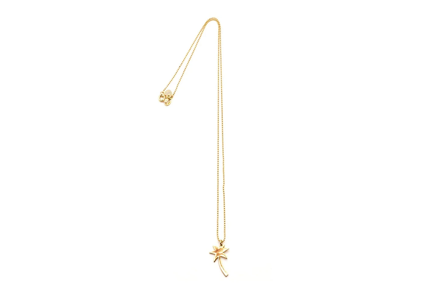 SCHMÜCKSTÜCK Halskette Palmtree Gold Plated