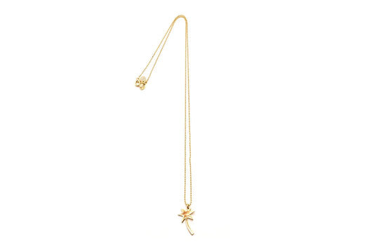 SCHMÜCKSTÜCK Halskette Palmtree Gold Plated