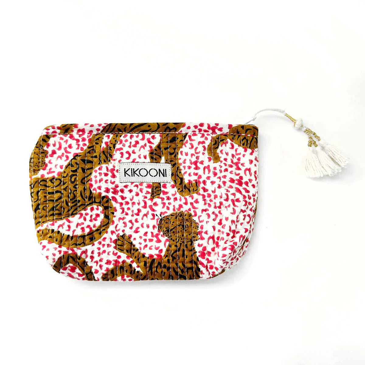 KIKOONI Handgemachte Mini Tasche "h. leopard"