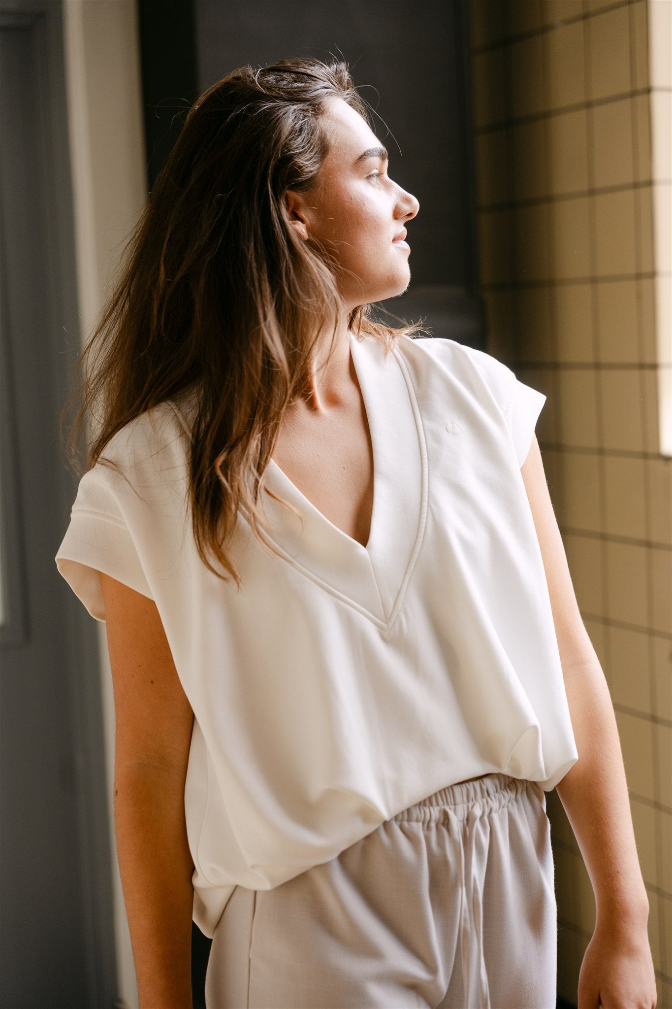 AIMEE THE LABEL KatjaS6 Sweater Offwhite