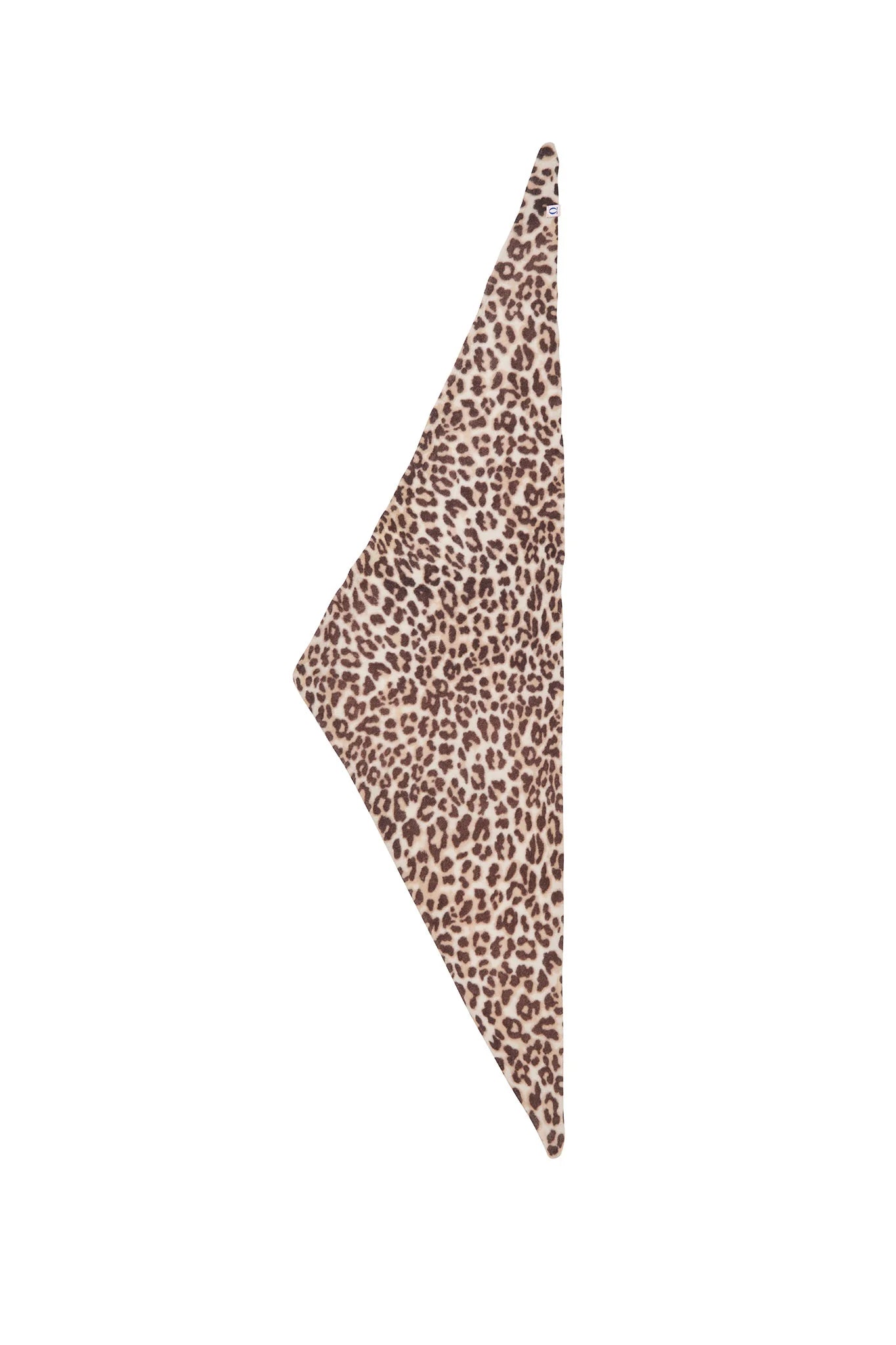 PURSCHÖN Pure Cashmere 3-Eck Tuch Leo beige-schoko