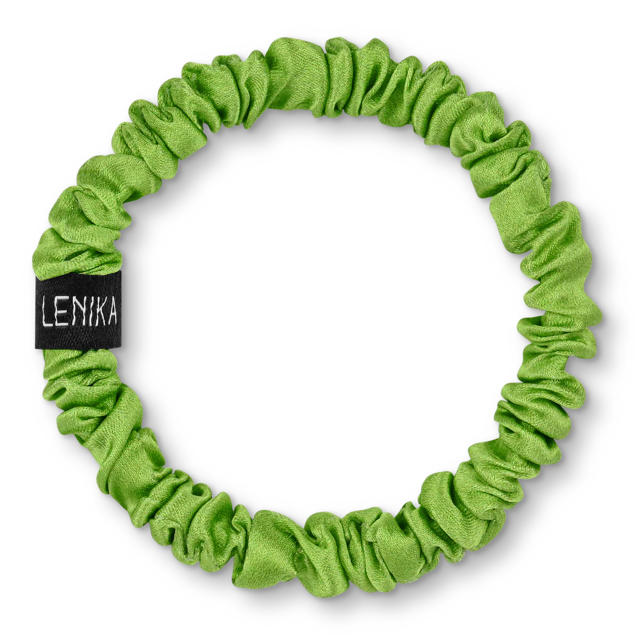 LENIKA Brunchie aus Seide - Matcha Latte