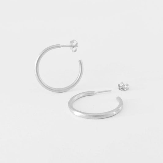 SUSICALA Creolen London L Sterlingsilber