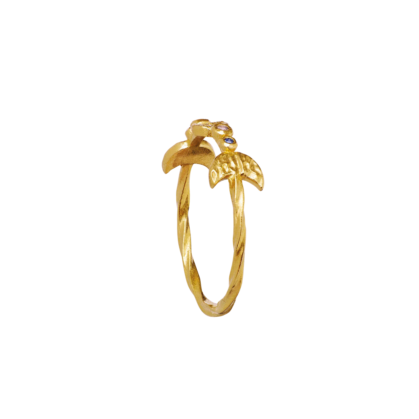 MAANESTEN Lucilia Ring Gelbgold