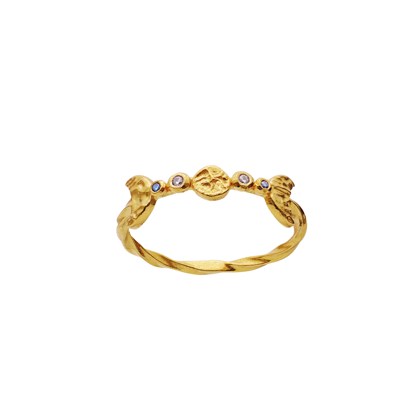 MAANESTEN Lucilia Ring Gelbgold