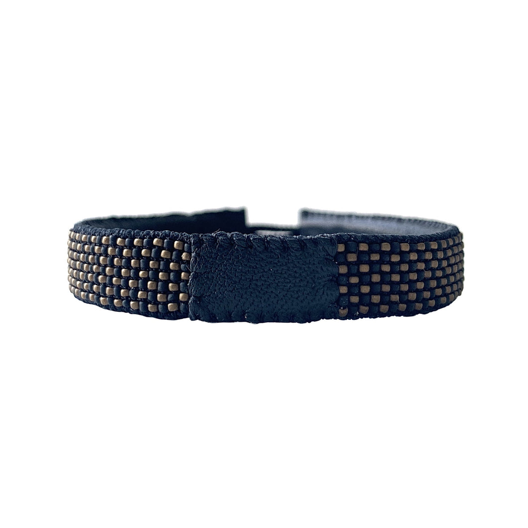 IBU Jewels Men Armband Mesh Bronze/ Black MB07