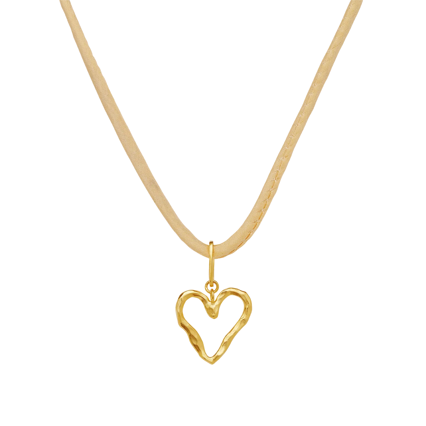 MAANESTEN Choker Halskette Misa Gelbgold
